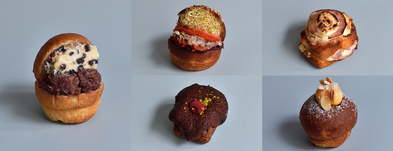 あんことカレンツラムレーズンのバターサンド